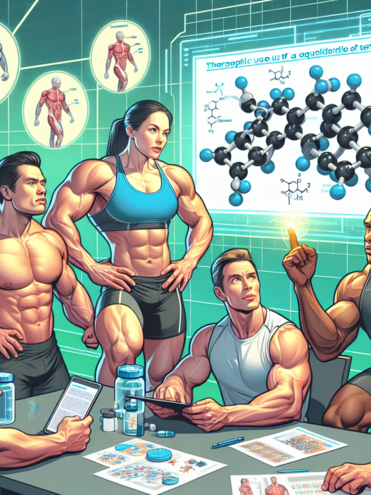 L'uso terapeutico della sospensione acquosa di testosterone negli sportivi