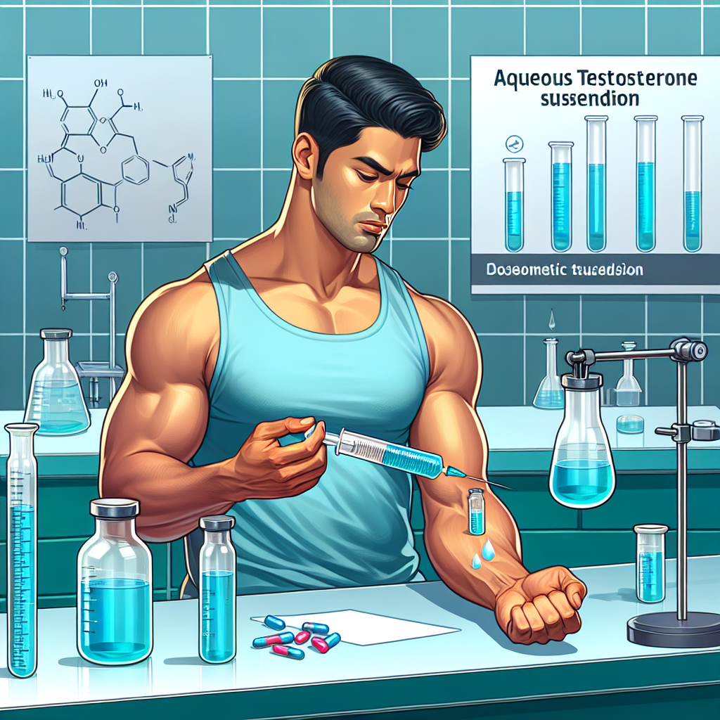 L'uso terapeutico della sospensione acquosa di testosterone negli sportivi