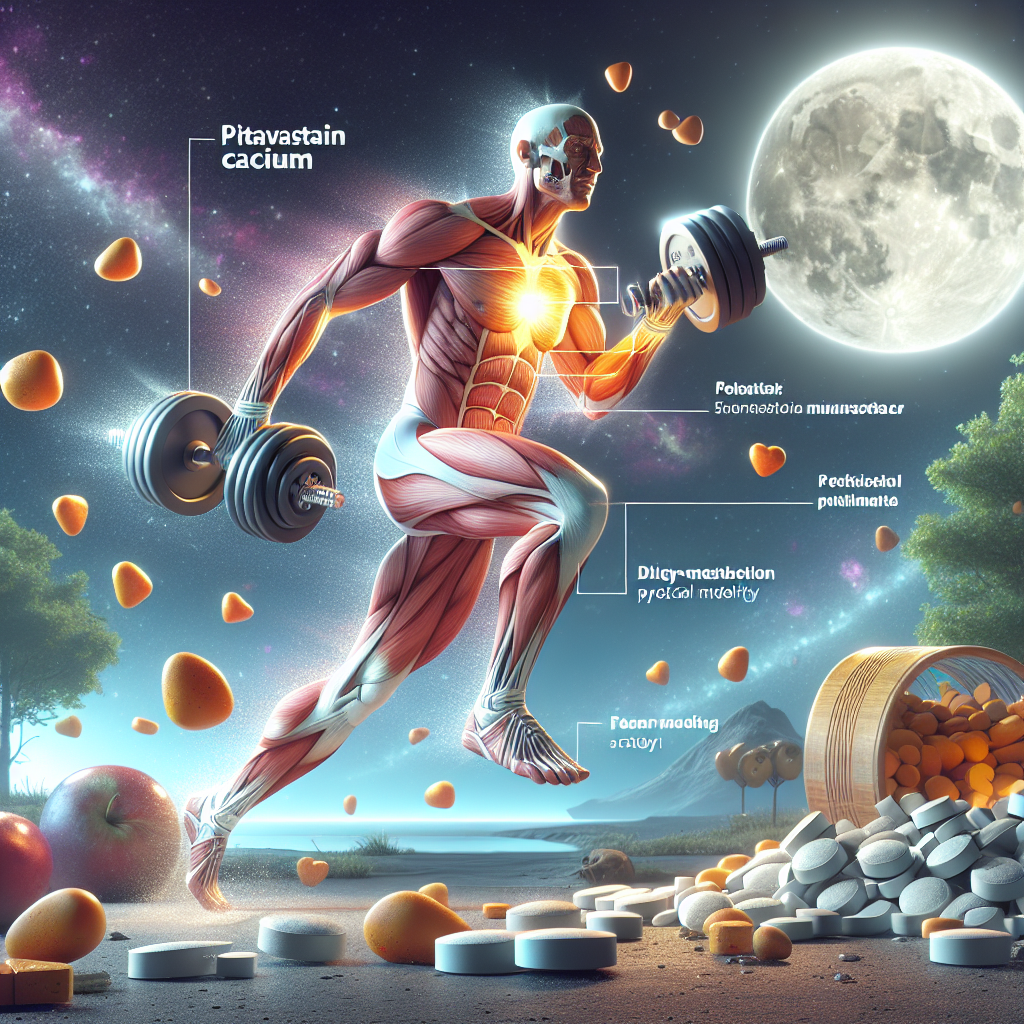 Pitavastatina calcio: impatto sul metabolismo energetico durante l'attività fisica